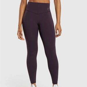 Gymshark Elevate Leggings - Plum Brown